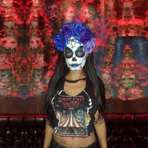 MASCARA DAMA CALAVERA